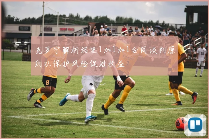 克罗宁解析诺里1加1加1合同谈判原则以保护风险促进收益